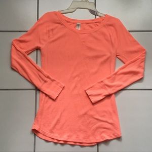Pink long sleeve shirt